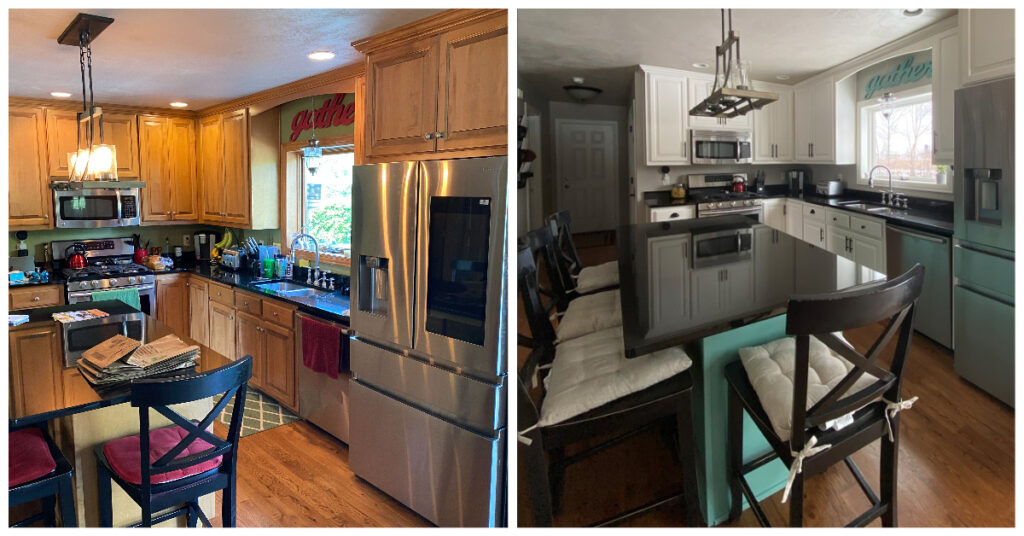kitchen cabinet painting