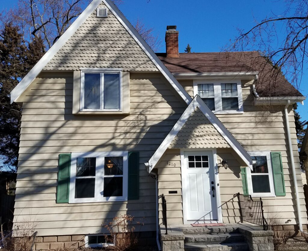 Exterior house painting