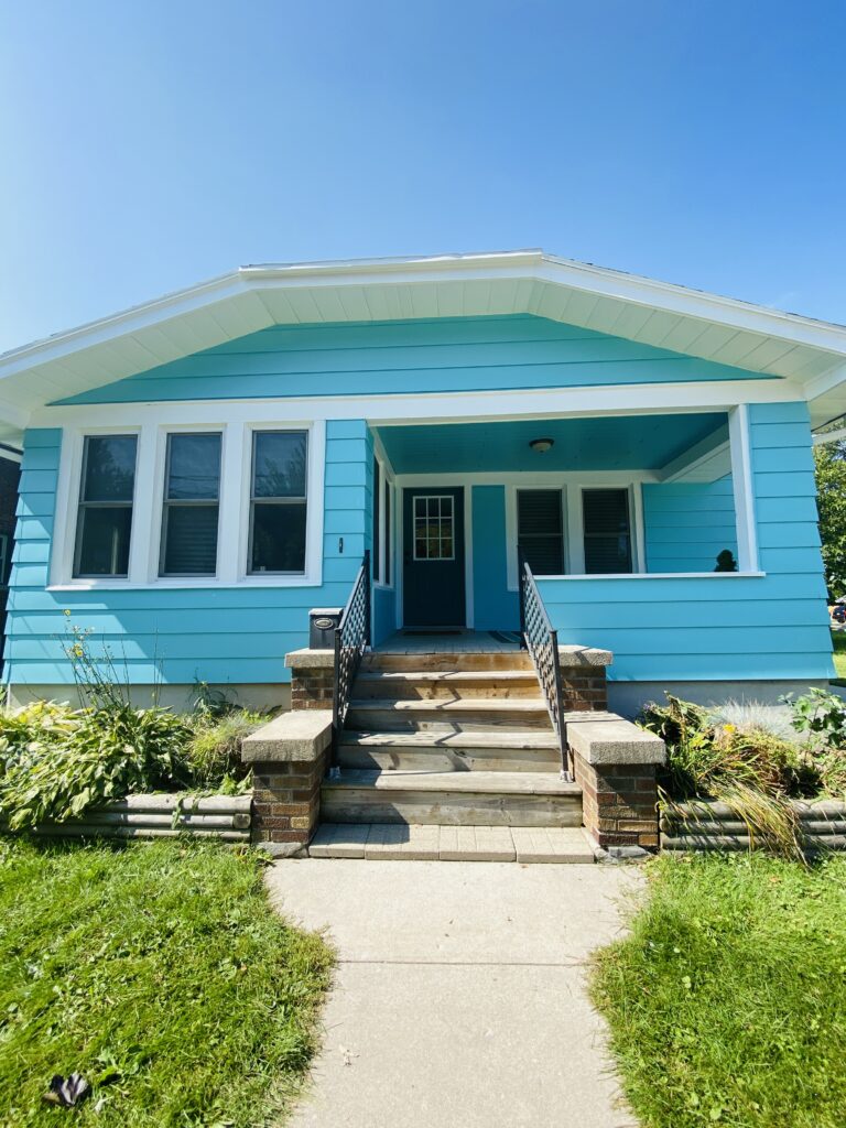 Residential exterior painting