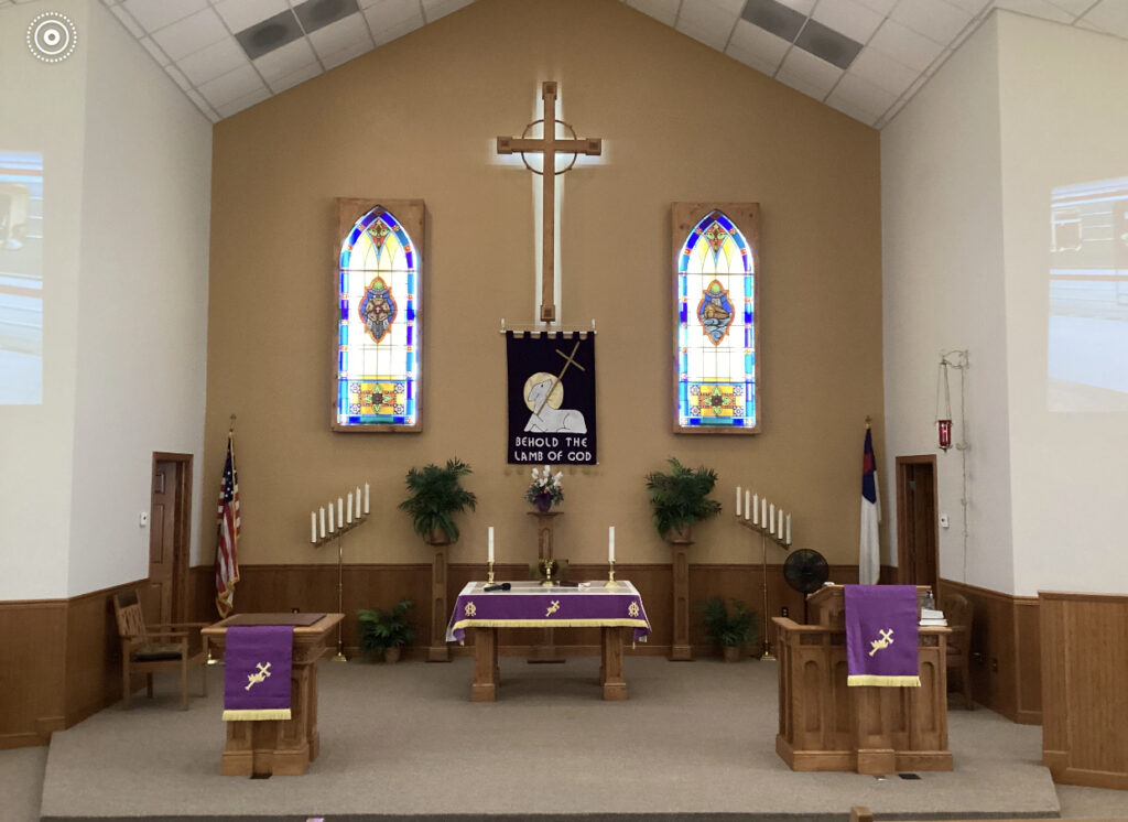 commercial painting - church