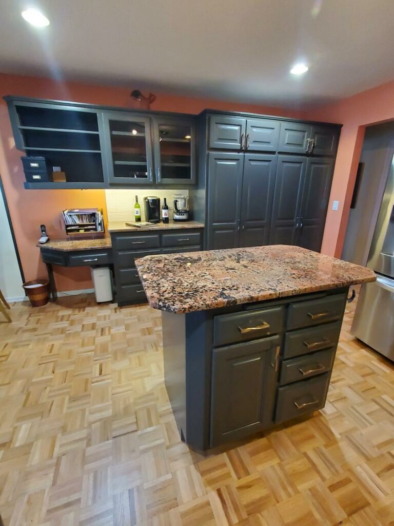 kitchen cabinet painting