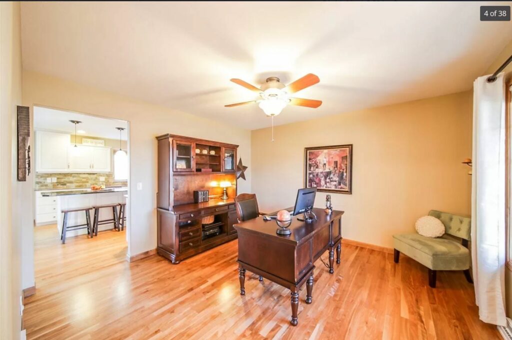 residential interior painting - office