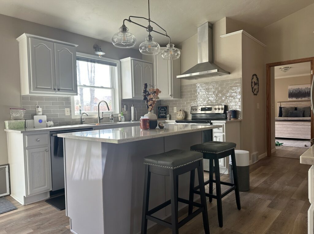 Painted Kitchen Cabinets